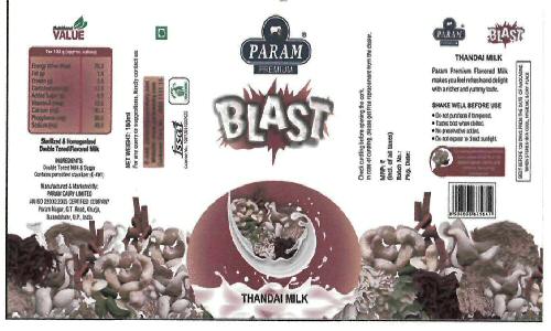 Param Premium Blast Device mark 3081564 Trademark
