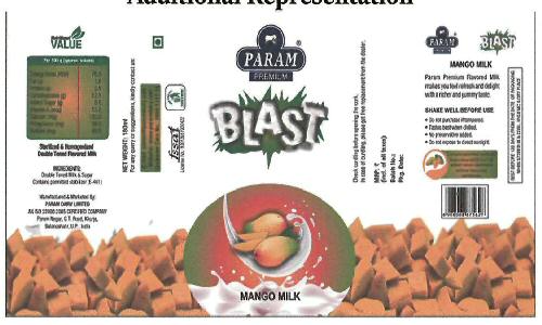 Param Premium Blast Device mark 3081571 Trademark