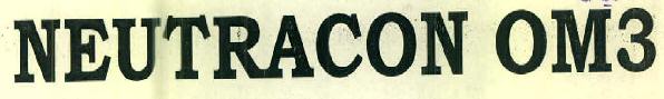 Neutracon Om3 Device mark 3063012 Trademark