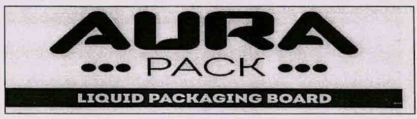 Aura ...pack... Liquid Packaging Board Device mark 3099292 Trademark