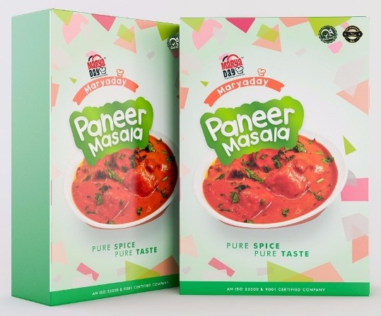 Marya Day Paneer Masala Device mark 3100459 Trademark