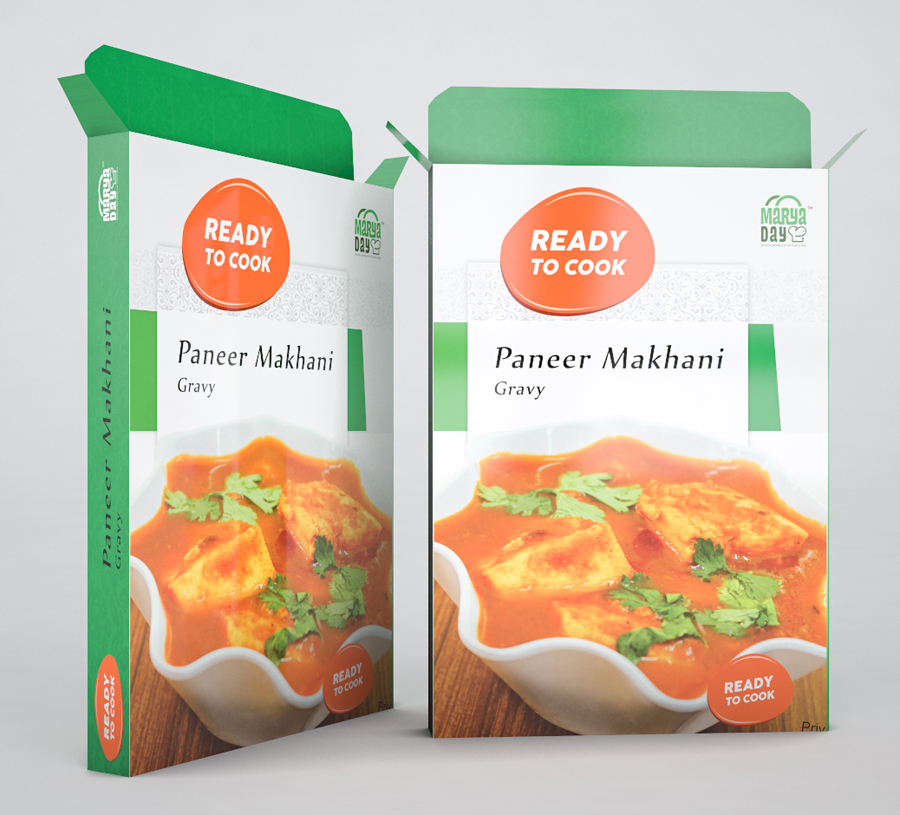 Marya Day Ready To Cook Paneer Makhani Gravy Device mark 3100468 Trademark