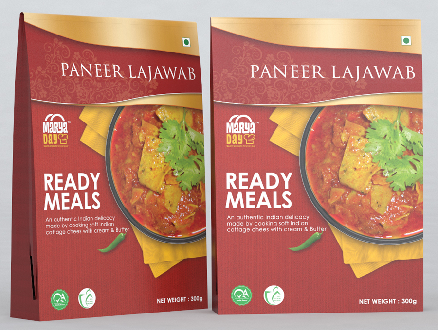 Marya Day Ready Meals Paneer Lajawab Device mark 3100480 Trademark