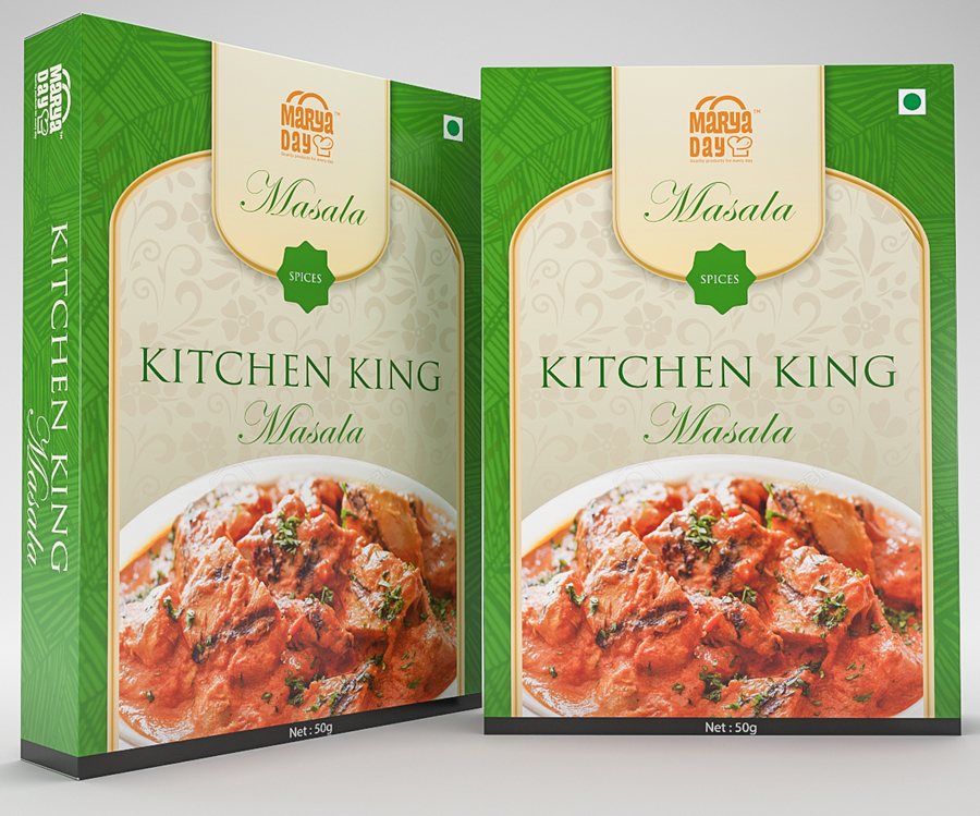 Marya Day Kitchen King Masala Device mark 3100487 Trademark