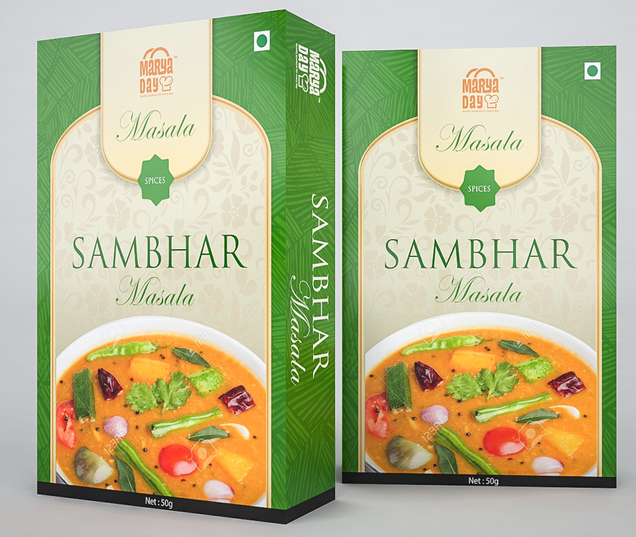 Marya Day Sambhar Masala Device mark 3100489 Trademark