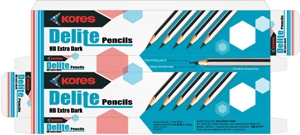 Kores Delite Pencils (label) Device mark 3088383 Trademark