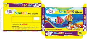 Kool Toolz Shades Wax Crayons (label) Device mark 3088389 Trademark