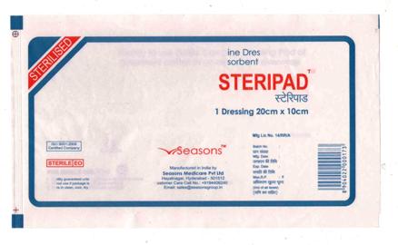 Steripad Packing Device mark 3088876 Trademark
