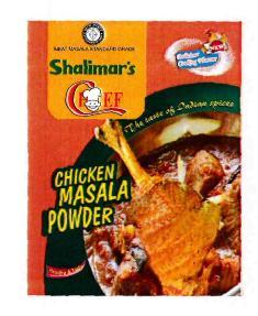 Shalimar's Chicken Masala Powder Device mark 3090195 Trademark