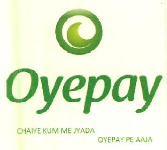 O Oyepay Chaiye Kum Me Jyada Oyepay Pe Aaja Device mark 3090056 Trademark