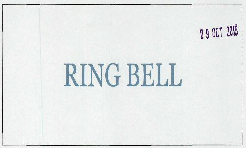 Ring Bell Device mark 3074348 Trademark