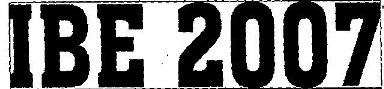 Ibe 2007 (label) Device mark 3108795 Trademark