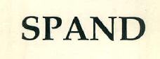 Spand Device mark 3081910 Trademark