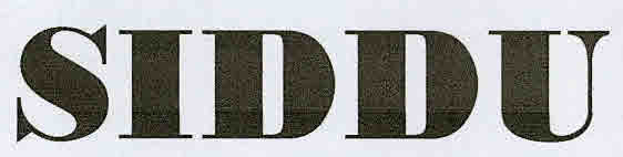 Siddu Device mark 3106529 Trademark