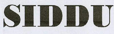Siddu Device mark 3106536 Trademark