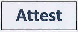 Attest Device mark 3106701 Trademark
