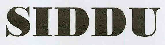 Siddu Device mark 3106563 Trademark