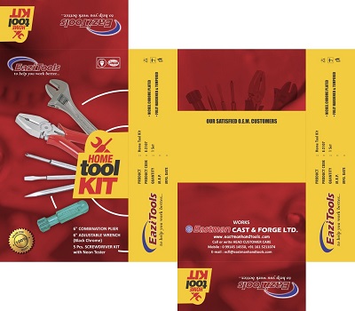 Eazitools Trade Dress (packing) Device mark 3108712 Trademark