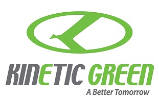 Kinetic Green - Alongwith Tagline 'a Better Tomorrow' And Logo Device mark 3094890 Trademark