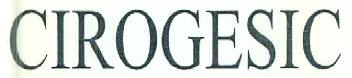 Cirogesic Device mark 3086586 Trademark