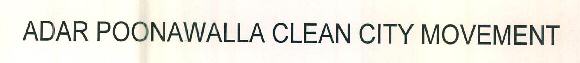 Adar Poonawalla Clean City Movement Device mark 3104498 Trademark