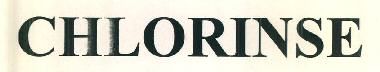 Chlorinse Device mark 3104794 Trademark