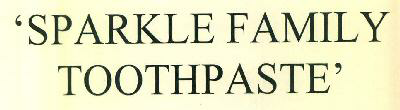 'sparkle Family Toothpaste' Device mark 3096348 Trademark