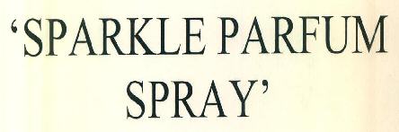 'sparkle Parfum Spray' Device mark 3096359 Trademark