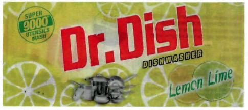 Dr. Dish (label) Device mark 3117215 Trademark