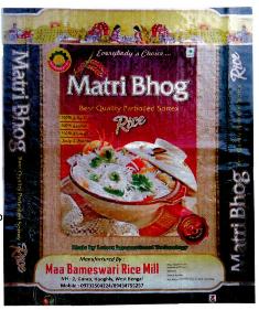Matri Bhog (device) Device mark 3117219 Trademark