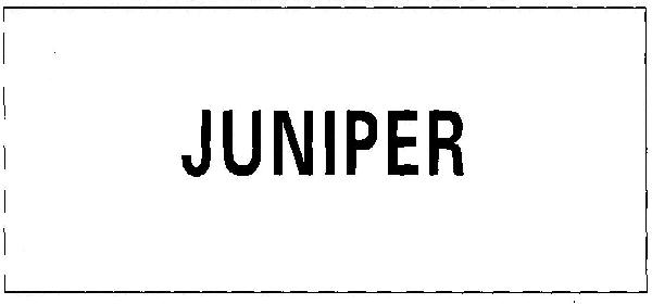Juniper Device mark 3116052 Trademark