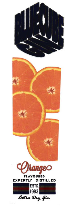 Blue Cube With Device Of Orange Device mark 3101995 Trademark