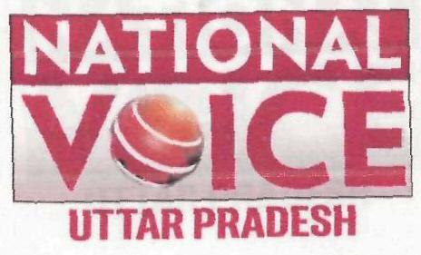 National Voice Uttar Pradesh Device mark 3114538 Trademark