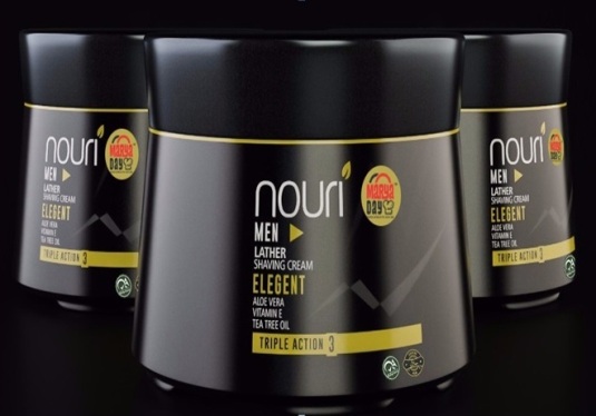 Marya Day Nouri Men Lather Shaving Cream Elegent Device mark 3128412 Trademark
