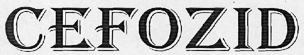 Cefozid Device mark 3123874 Trademark