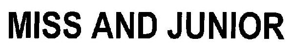 Miss And Junior Device mark 3130228 Trademark