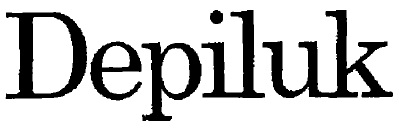 Depiluk Device mark 3104144 Trademark