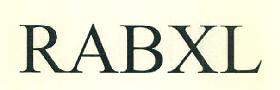 Rabxl Device mark 3079680 Trademark