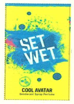 Set Wet Cool Avatar Device mark 3128118 Trademark
