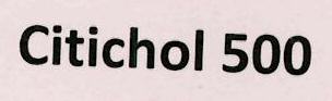 Citichol 500 Device mark 3119553 Trademark