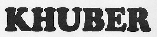 Khuber Device mark 3113120 Trademark