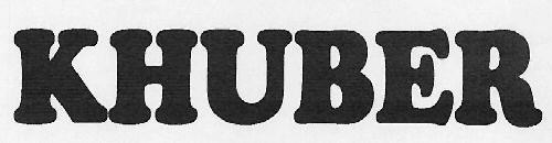 Khuber Device mark 3113124 Trademark