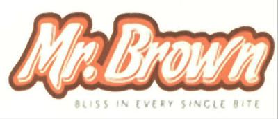 Mr. Brown With Punch Line- Bliss In Every Single Bite Device mark 3117392 Trademark