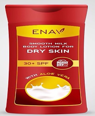 Marya Day Enav Smooth Milk Body Lotion For Dry Skin Device mark 3128382 Trademark