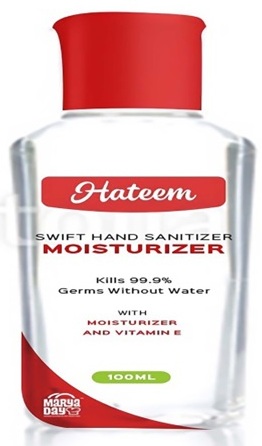 Marya Day Hateem Swift Hand Sanitizer Moisturizer Device mark 3128383 Trademark
