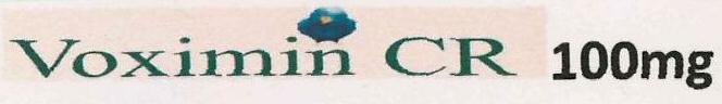 Voximin Cr 100mg Device mark 3119540 Trademark