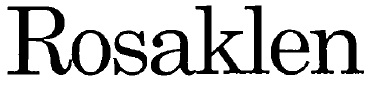 Rosaklen Device mark 3126801 Trademark