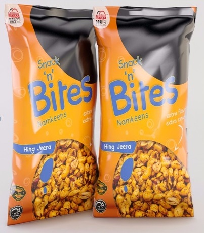 Marya Day Snack N Bites Namkeens Hing Jeera Device mark 3133546 Trademark