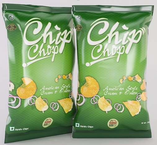 Marya Day Chip Chop American Style Cream & Onion Potato Chips Device mark 3133556 Trademark