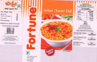 Fortune Arhar Toor Dal Device mark 3138254 Trademark
